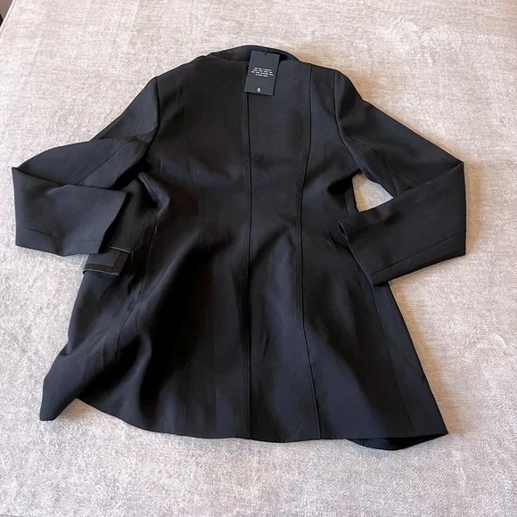 4th & Reckless - BELLA BLAZER in Black Office Siren Boardroom Chic - Picture 6 of 7